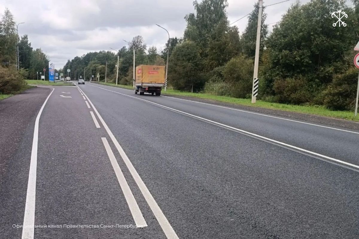 Более 8 км дорог, входящих в опорную сеть, отремонтировали в этом году в Петербурге благодаря нацпроекту «Инфраструктура для жизни» Более 8 км дорог, входящих в опорную сеть, отремонтировали в этом году в Петербурге благодаря нацпроекту «Инфраструктура для жизни»