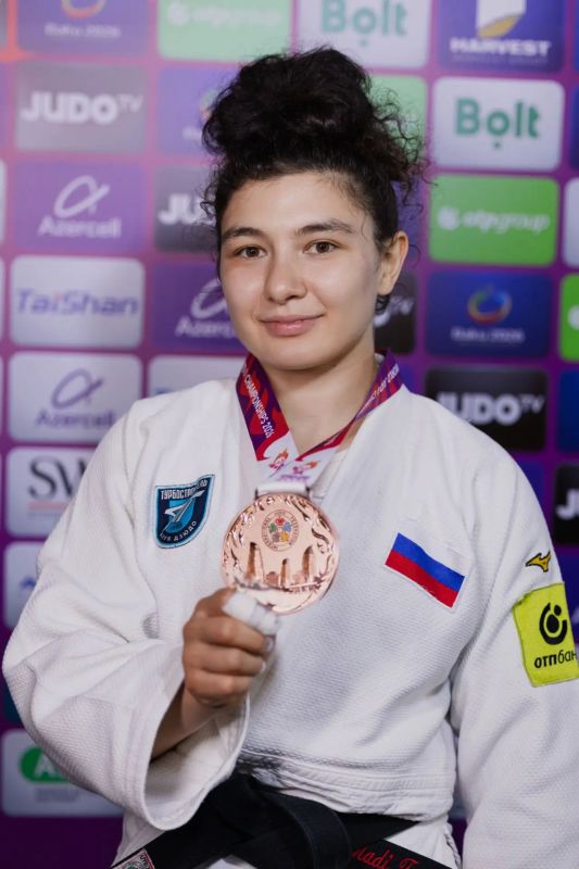 Мадина Таймазова – бронзовый призёр чемпионата мира по дзюдо в Баку!