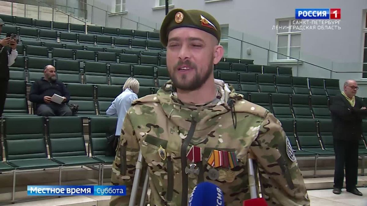В Главном штабе бойцам СВО вручили ордена Мужества и Георгиевский крест
