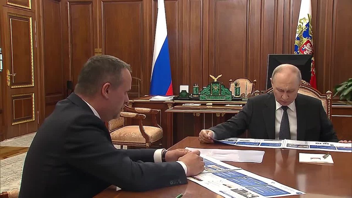 Андрей Никитин доложил Президенту России о развитии транспортного комплекса