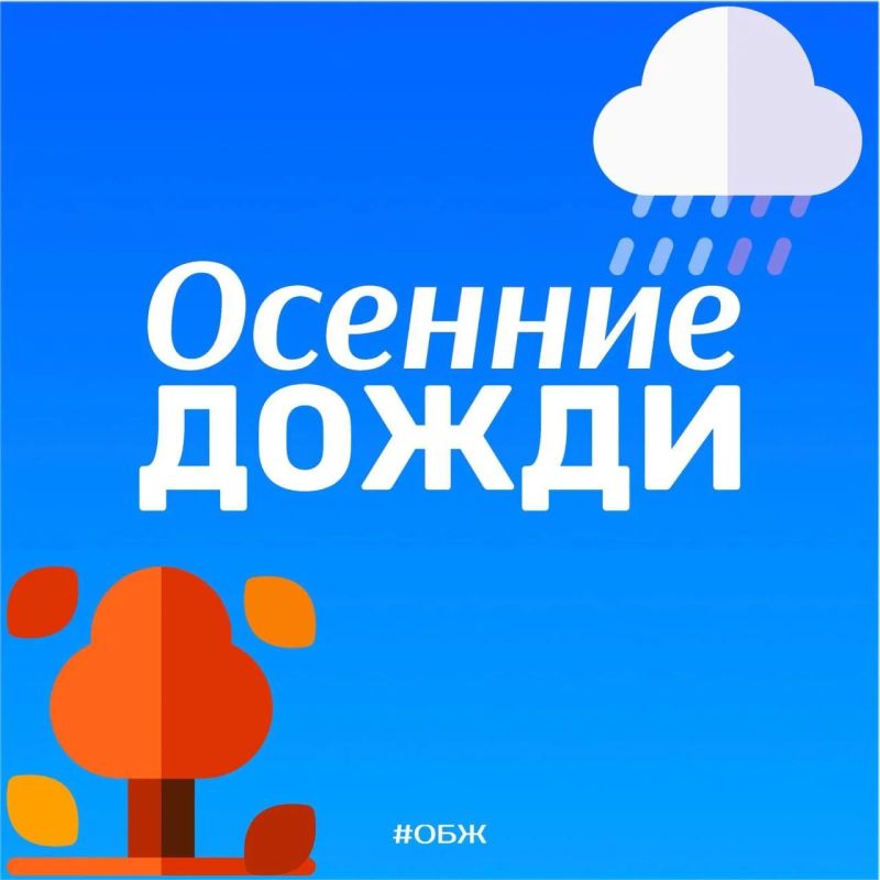 Подожди дожди дожди. Оставил ты любовь позади или нет, главное, прислушайся к советам от #МЧС_Петербурга по правилам безопасности в период осенних дождей