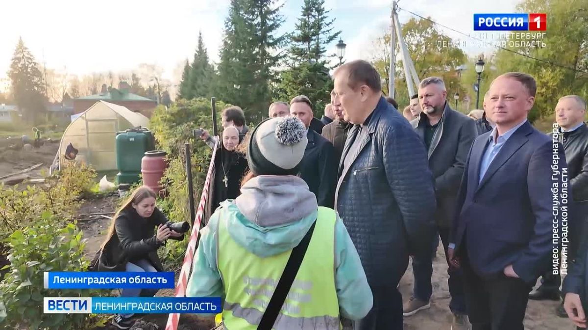 В Староладожском Успенском девичьем монастыре - масштабное обновление коммуникаций