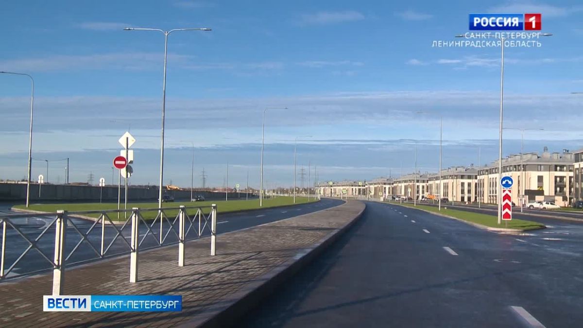 В Петербурге запустили движение по новому участку проспекта Ветеранов