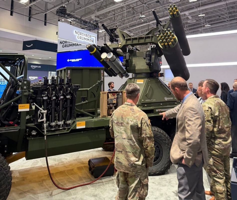 Американская компания Parker Hannifin представила на выставке AUSA 2026 систему ПВО Airwolf Американская компания Parker Hannifin представила на выставке AUSA 2026 систему ПВО Airwolf