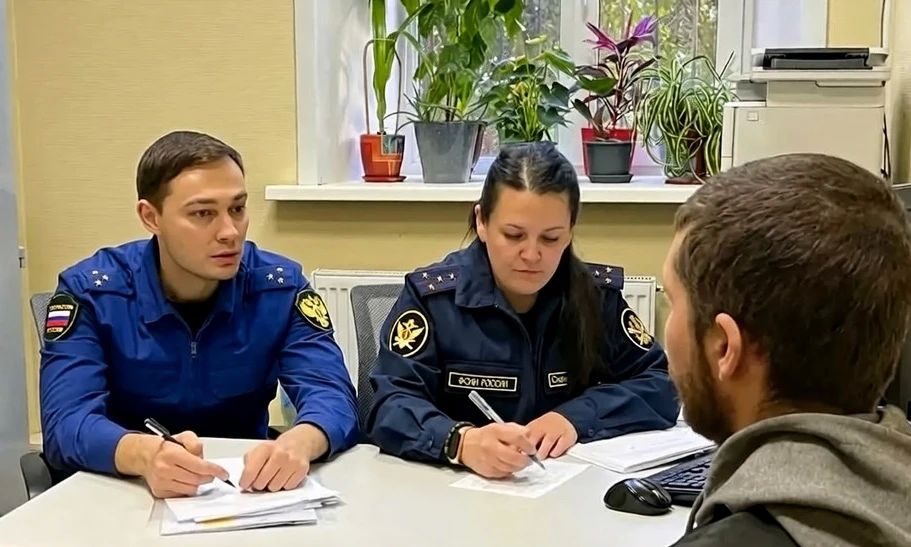 В Адмиралтейском районе состоялся прием граждан, состоящих на учете в уголовно-исполнительной инспекции и отбывающих наказания, не связанные с лишением свободы