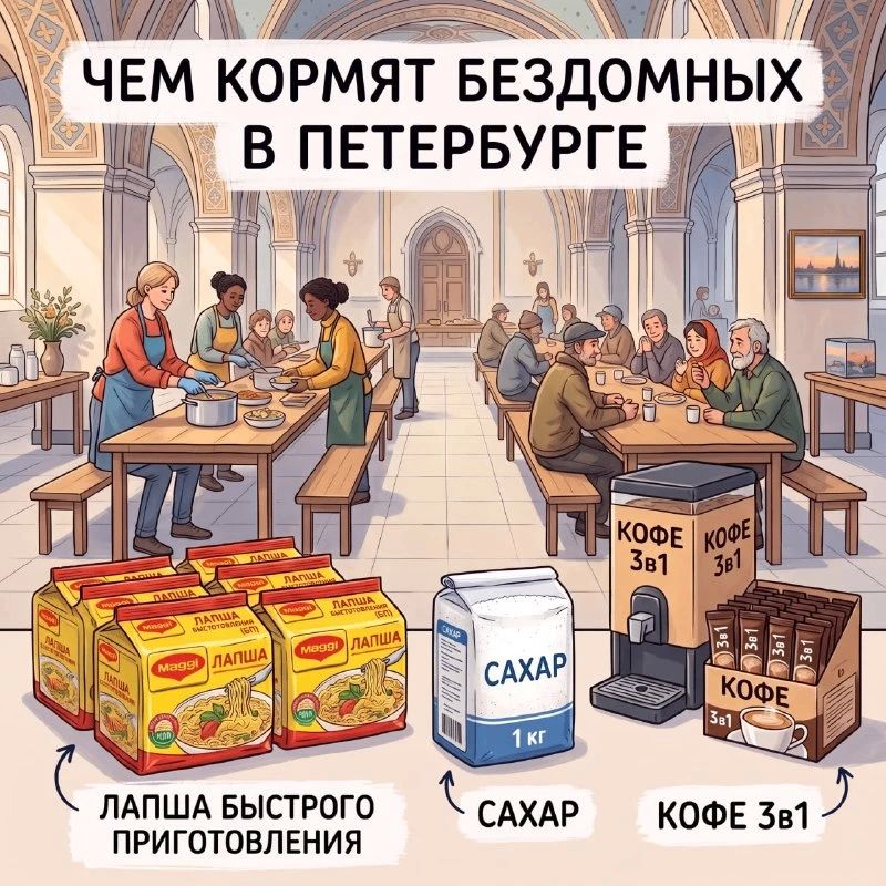 273 кг продуктов для бездомных закупит центр соцобслуживания