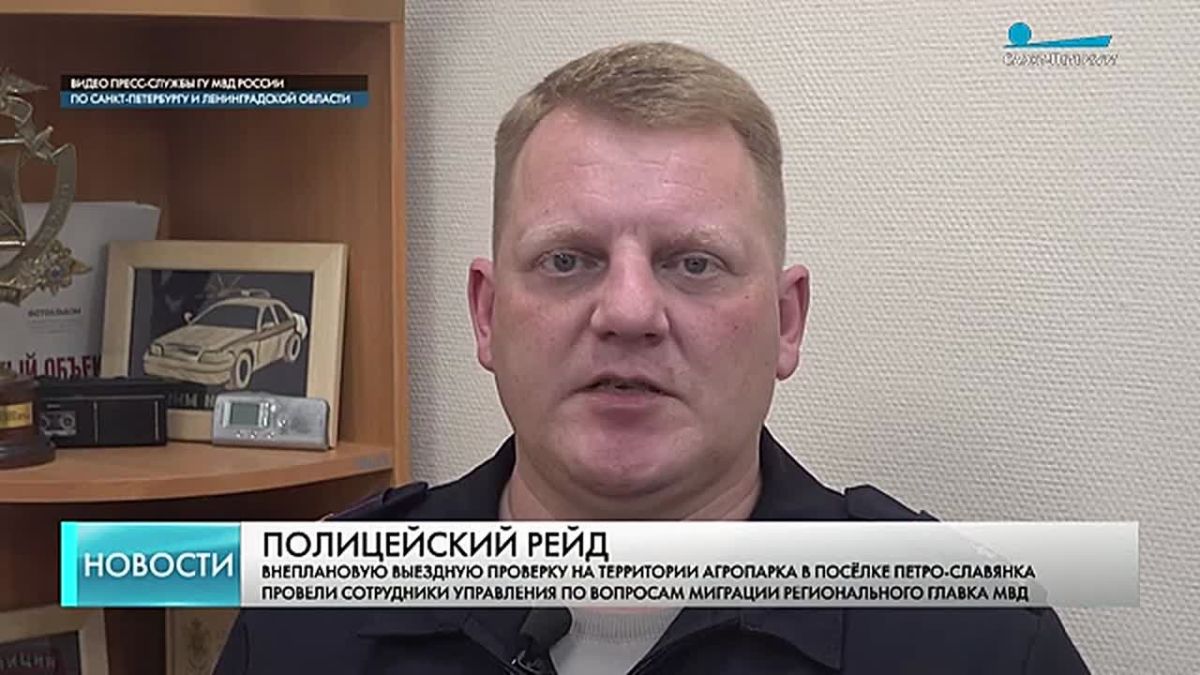 Рейд по поиску нелегальных мигрантов провели в Петро-Славянке