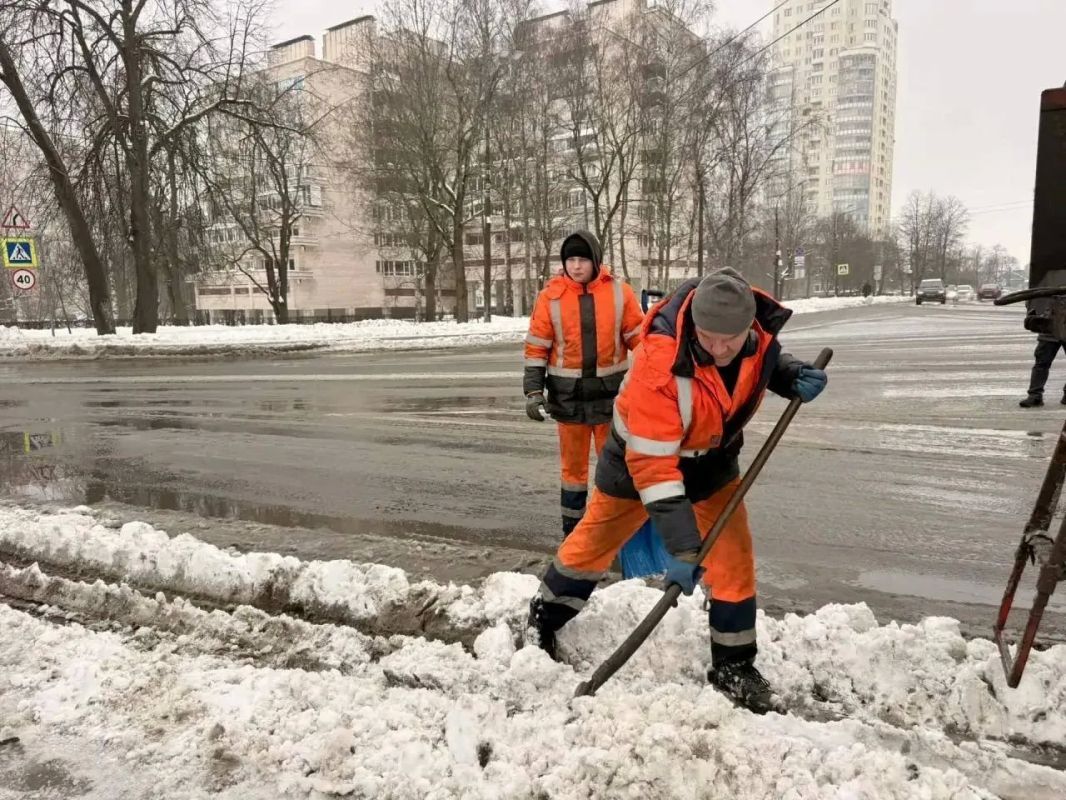 Власти Петербурга сократят расход соли на улицах в зимний сезон