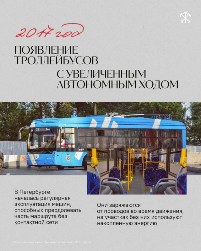 Сегодня петербургский троллейбус отмечает 90-летие! Сегодня петербургский троллейбус отмечает 90-летие!