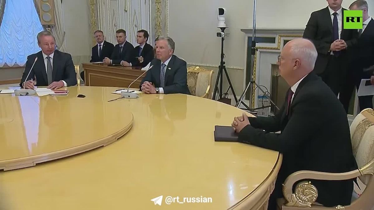 Публикуем полную запись встречи Владимира Путина и Стива Уиткоффа в Константиновском дворце в Петербурге