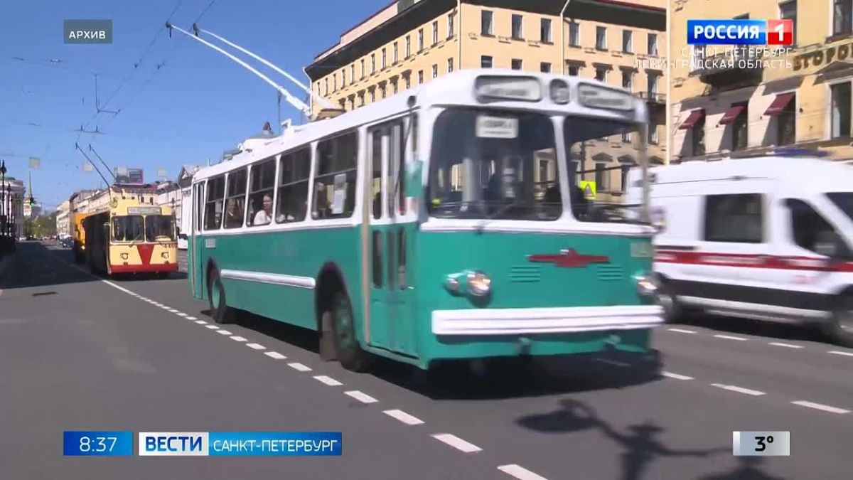 В честь юбилея петербургского троллейбуса откроют новый маршрут №90