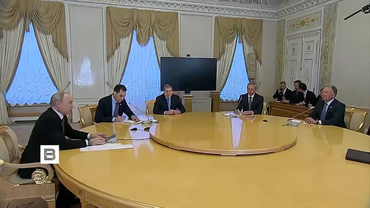 Переговоры Владимира Путина со Стивом Уиткоффом начались в Петербурге