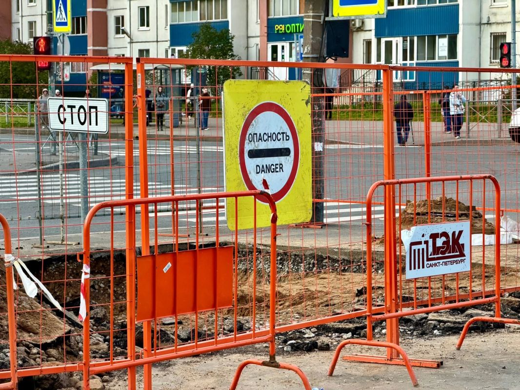 «ТЭК СПб» завершил ремонт на месте прорыва трубы в Колпино