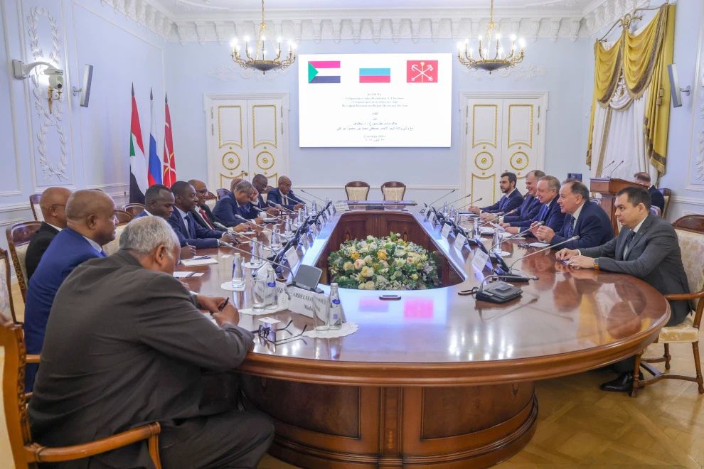 Беглов подписал меморандум о сотрудничестве с суданским штатом Красное море