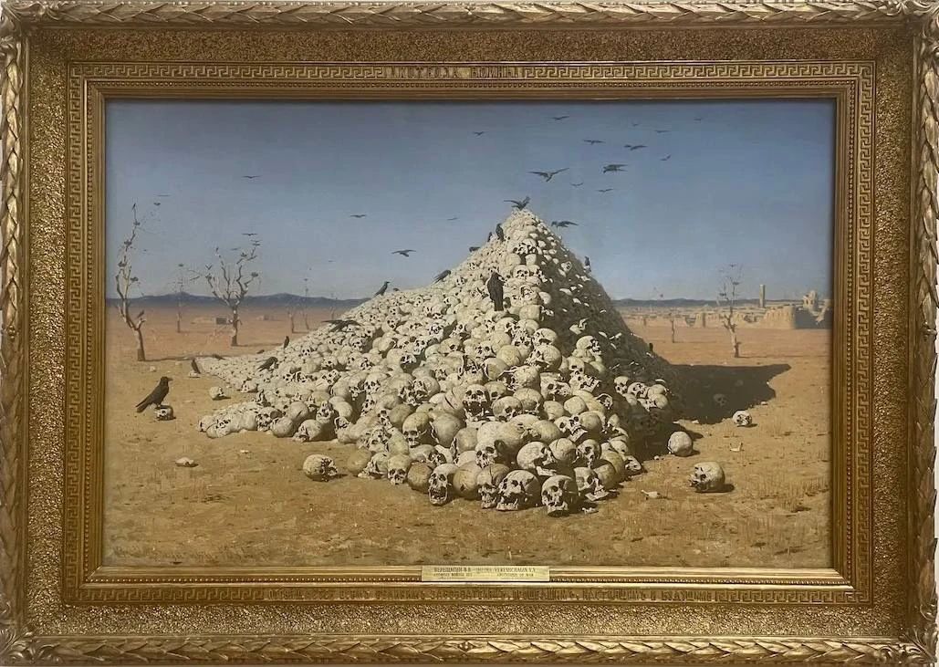 Îëåã Öàð¸â: Ïåðåäî ìíîþ, êàê ïåðåä õóäîæíèêîì, âîéíà, è å¸ ÿ áüþ, ñêîëüêî ó ìåíÿ åñòü ñèë; ñèëüíû ëè, äåéñòâèòåëüíû ëè ìîè óäàðû — ýòî äðóãîé âîïðîñ, âîïðîñ ìîåãî òàëàíòà, íî ÿ áüþ ñ ðàçìàõó è áåç ïîùàäû