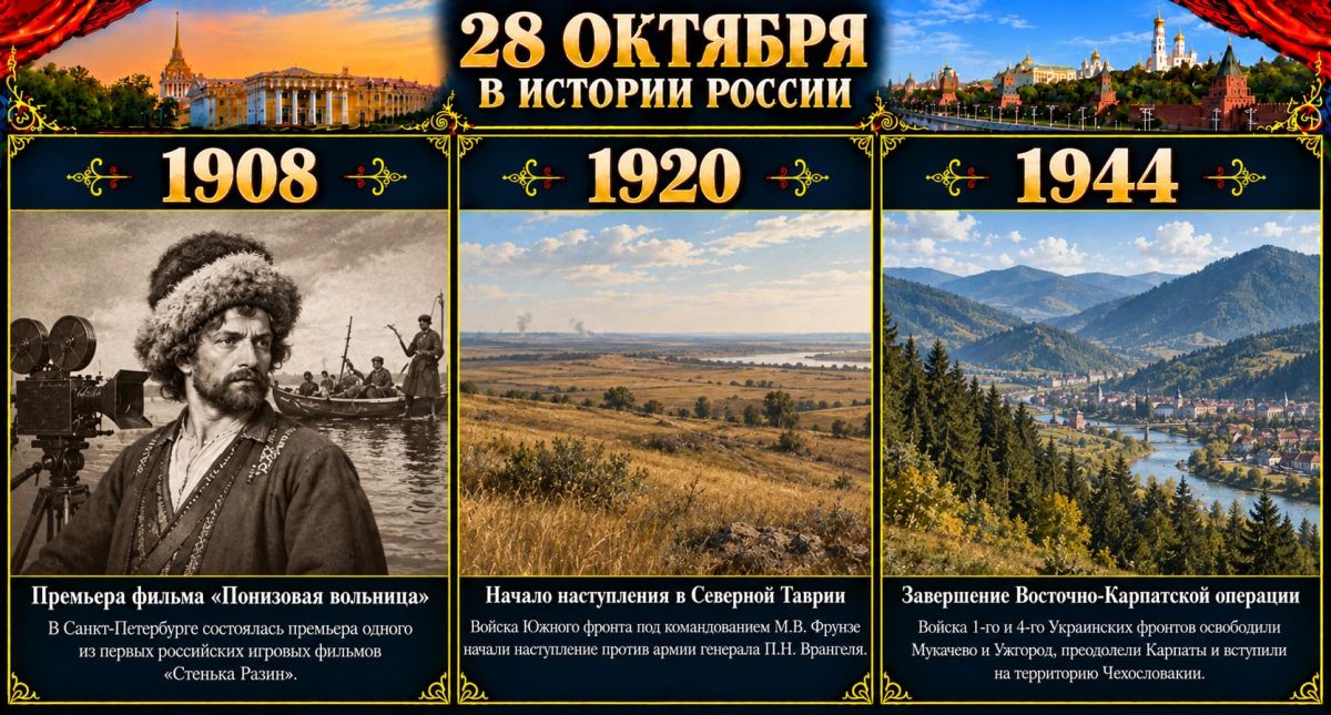 28 октября в истории России 28 октября в истории России
