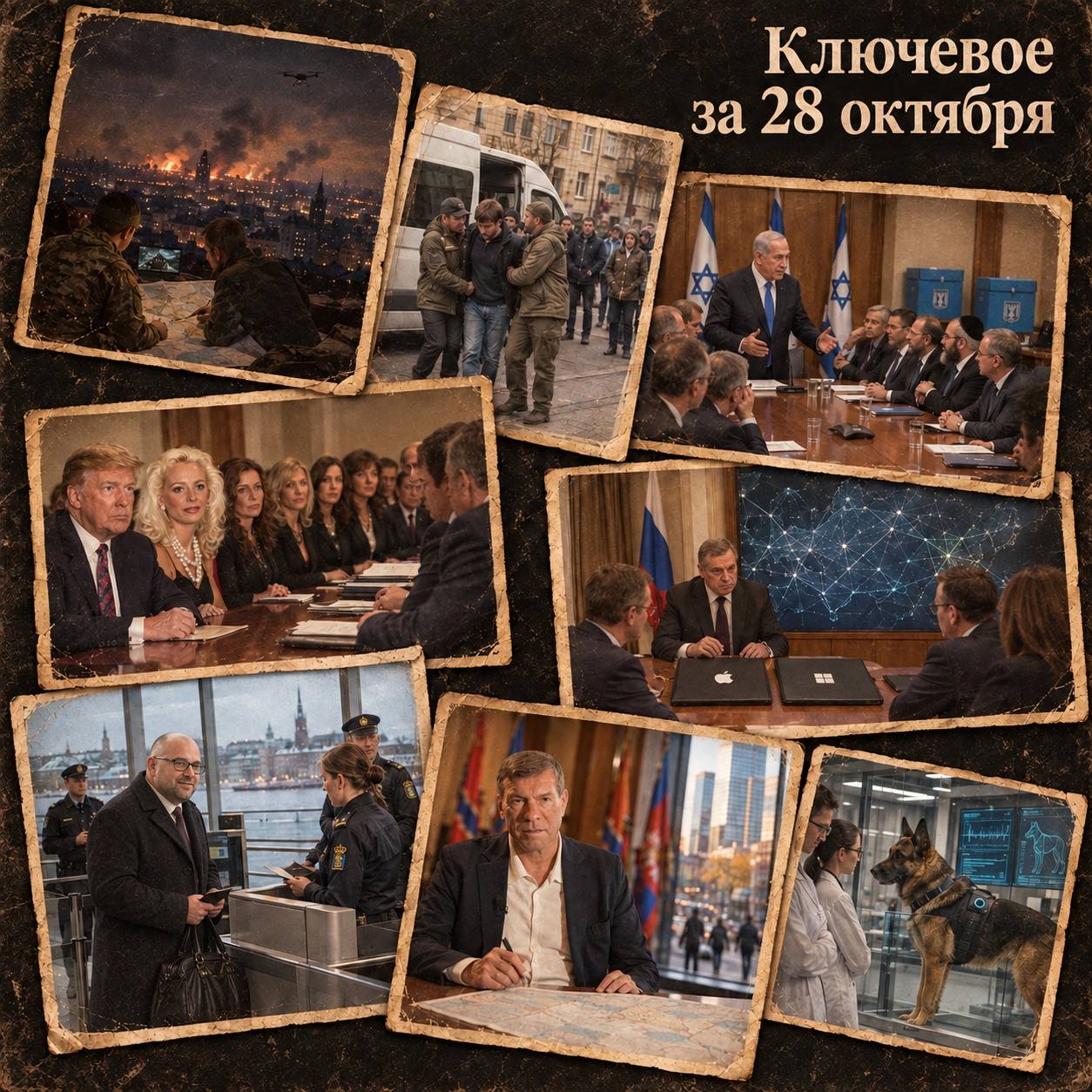 Олег Царёв: Ключевое за 28 октября. . Сводка ночных ударов по РФ и Украине, новости с фронта и видеосводка