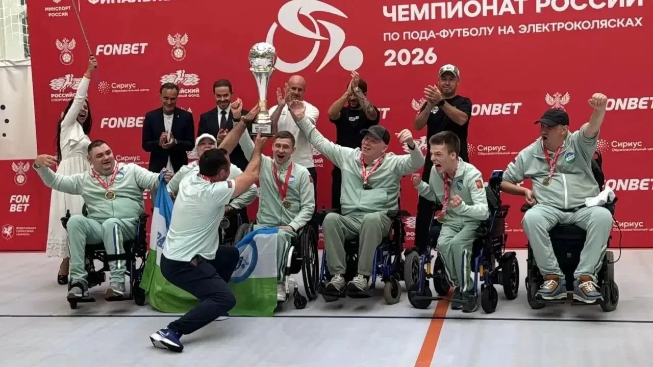 Впервые сборная Санкт-Петербурга стала чемпионом России по ПОДА-футболу на электроколясках!