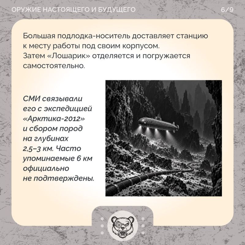 Из холодной войны — на дно Арктики: как создавали секретный «Лошарик» Из холодной войны — на дно Арктики: как создавали секретный «Лошарик»