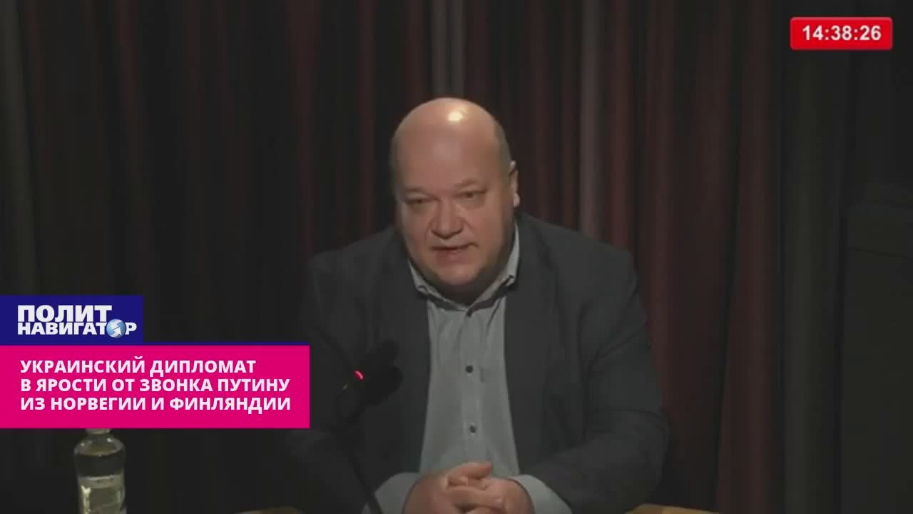 Украинский дипломат в ярости от звонка Путину из Норвегии и Финляндии