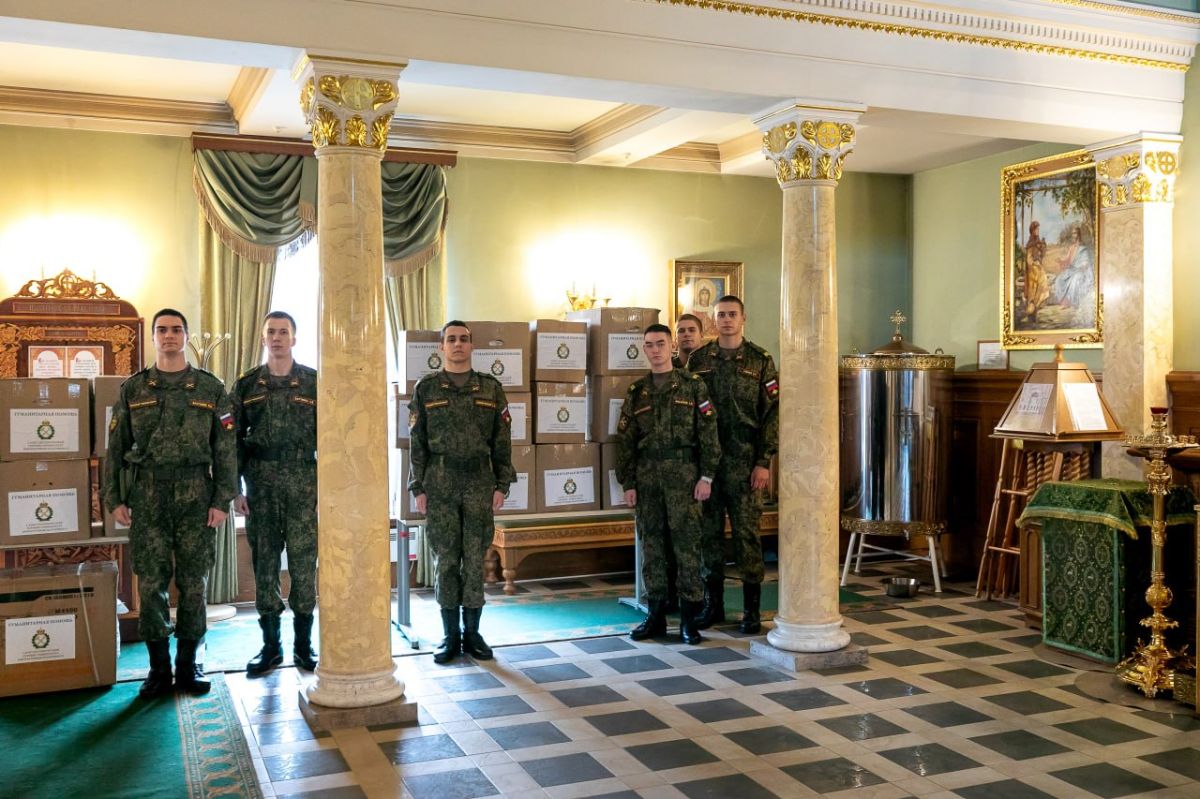 Горный университет поддержал военнослужащих штурмового батальона Горный университет поддержал военнослужащих штурмового батальона