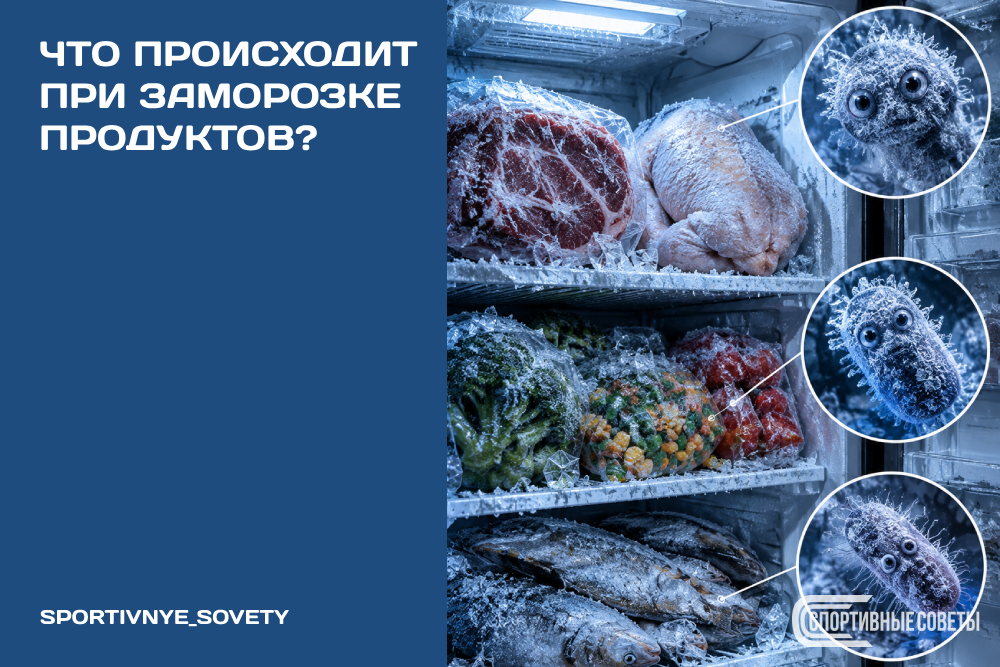 Заморозка без мифов: что происходит с продуктами в морозильнике
