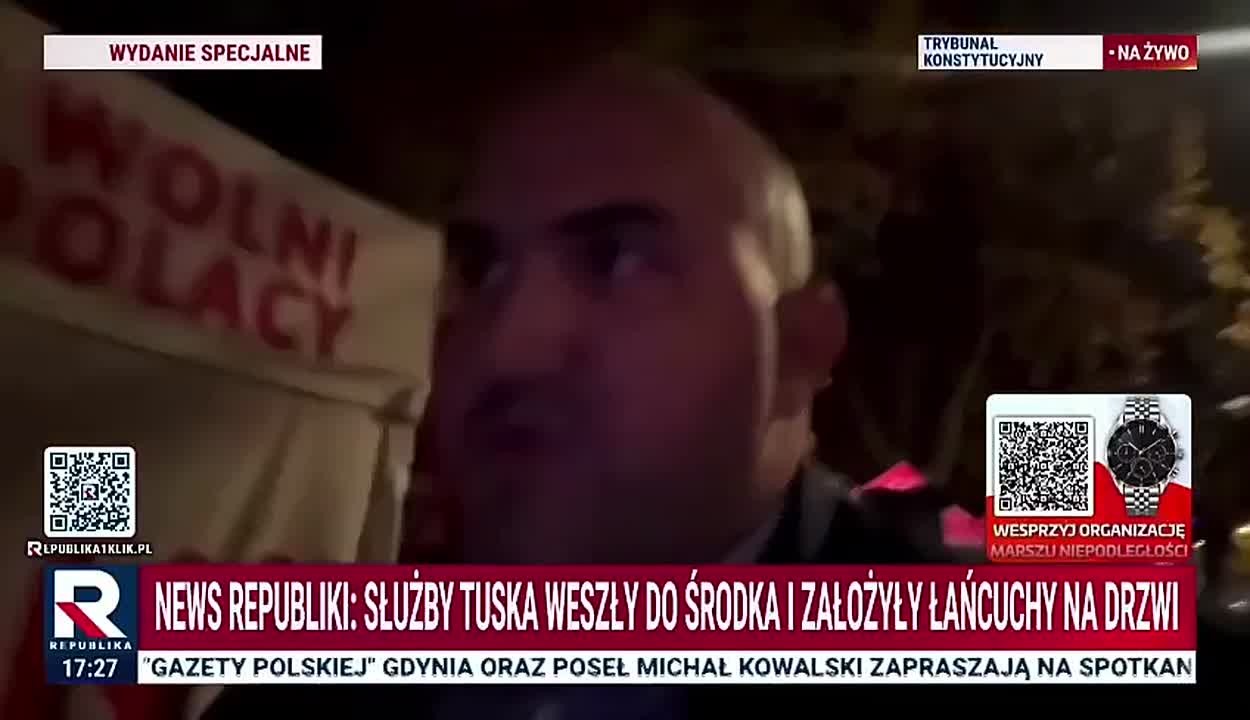 Тем временем, друзья, полякам в пятницу, видимо, было недостаточно весело, и они решили поиграть в госпереворот