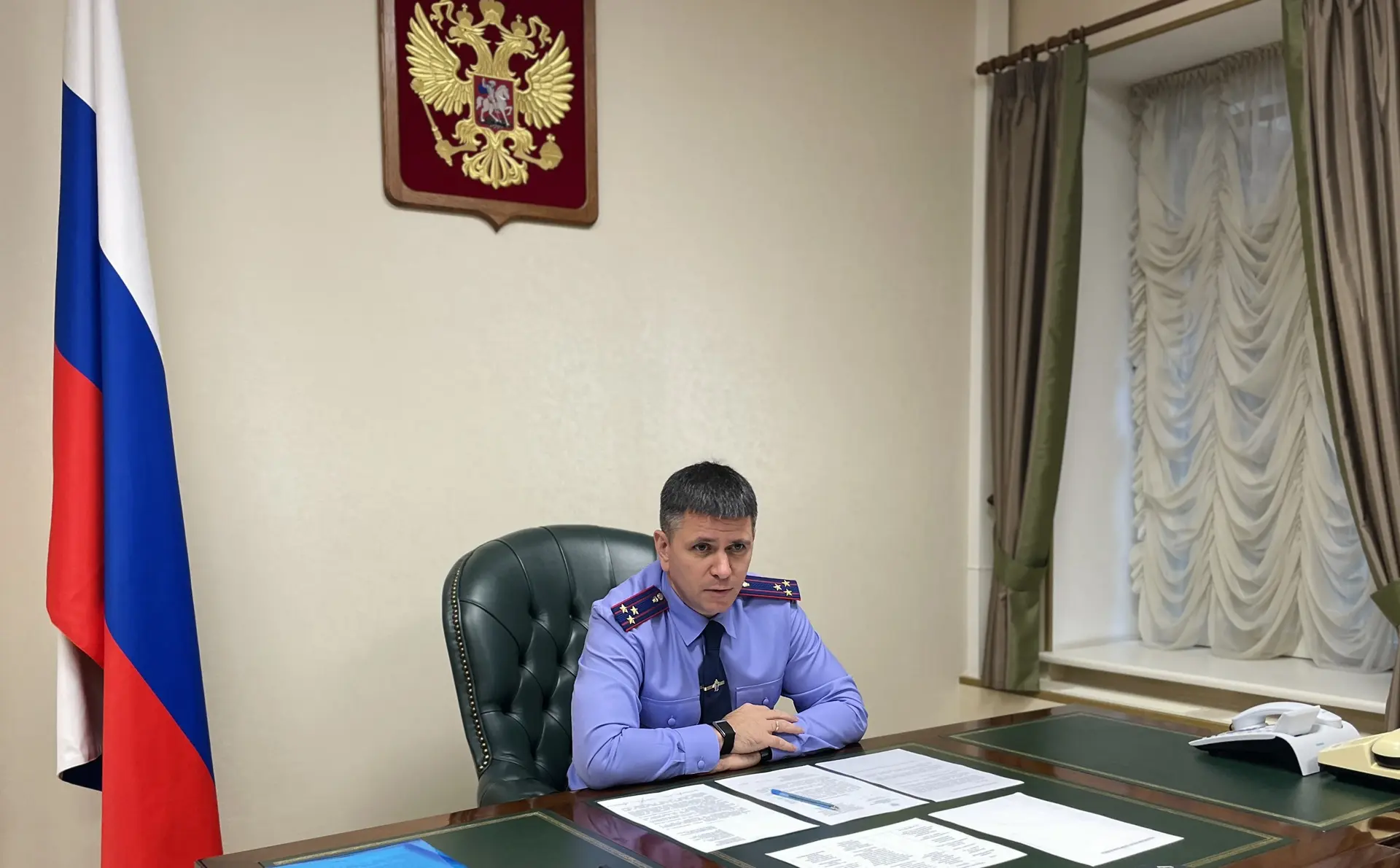 Исполняющий обязанности руководителя ГСУ СК России по городу Санкт-Петербургу провел личный прием граждан в приемной Президента Российской Федерации