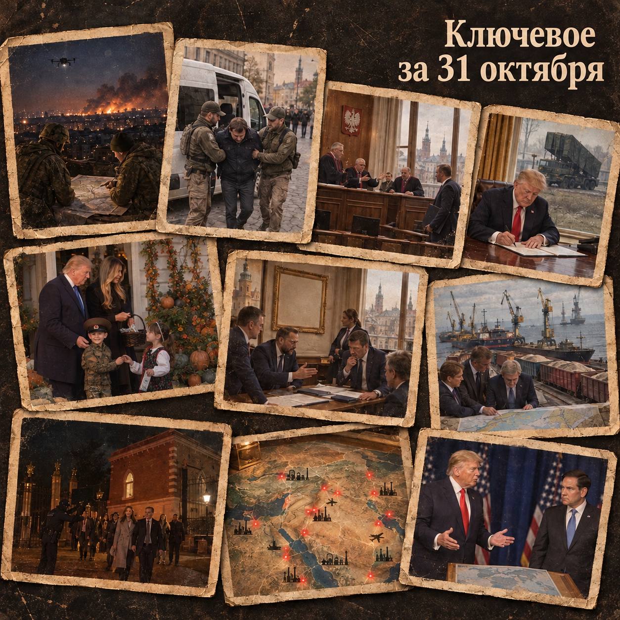 Олег Царёв: Ключевое за 31 октября. . Сводка ночных ударов по РФ и Украине, новости с фронта и видеосводка