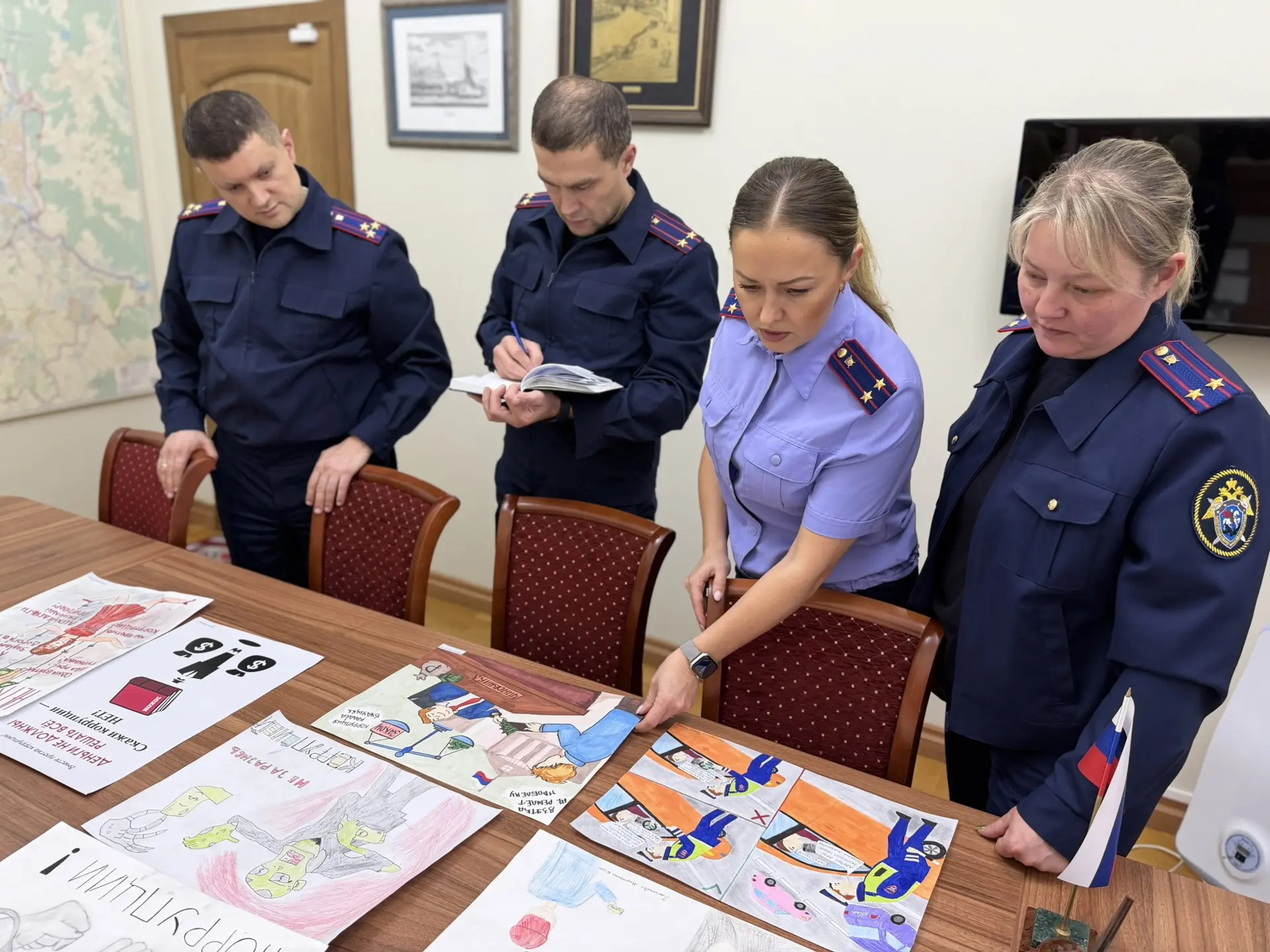 В Санкт-Петербурге подведены итоги регионального этапа конкурса детского рисунка СК России